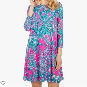 Lilly Pulitzer dress Mandevilla Pink Talk Story to Me